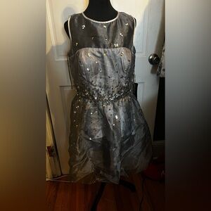 Gray sequins dress brand new never worn